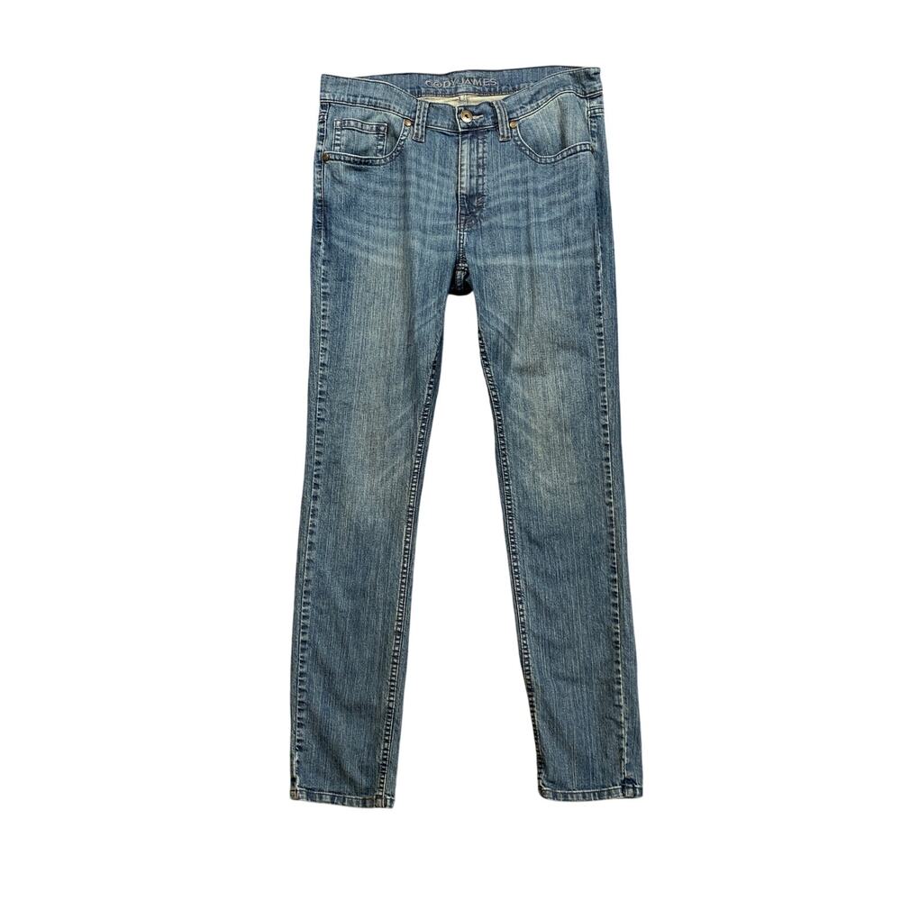 Cody James Jeans Mens 34 Denim Roughstock Wash Jackson Slim Straight Western